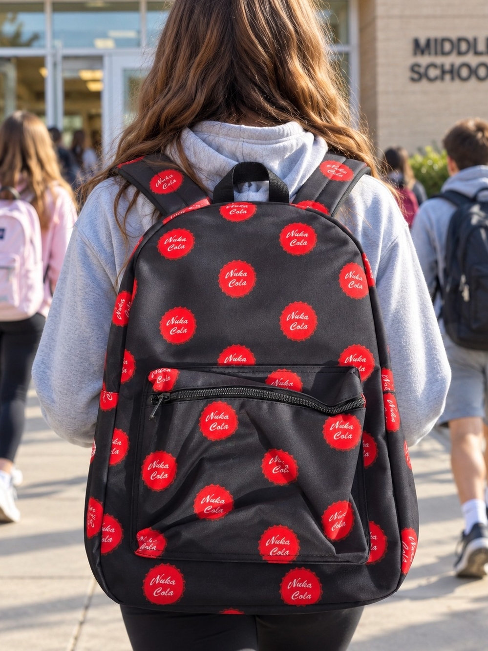Fallout Nuka-Cola cap backpack